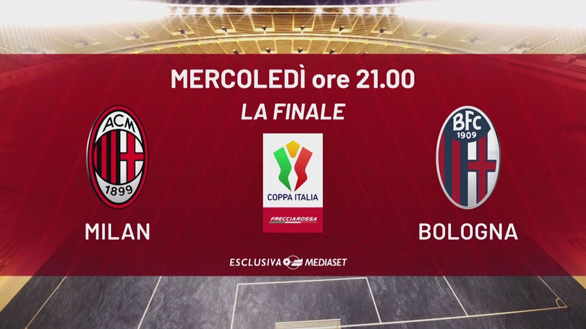 Milan-Bologna: la finale - mercoledì 14 maggio alle 21.00