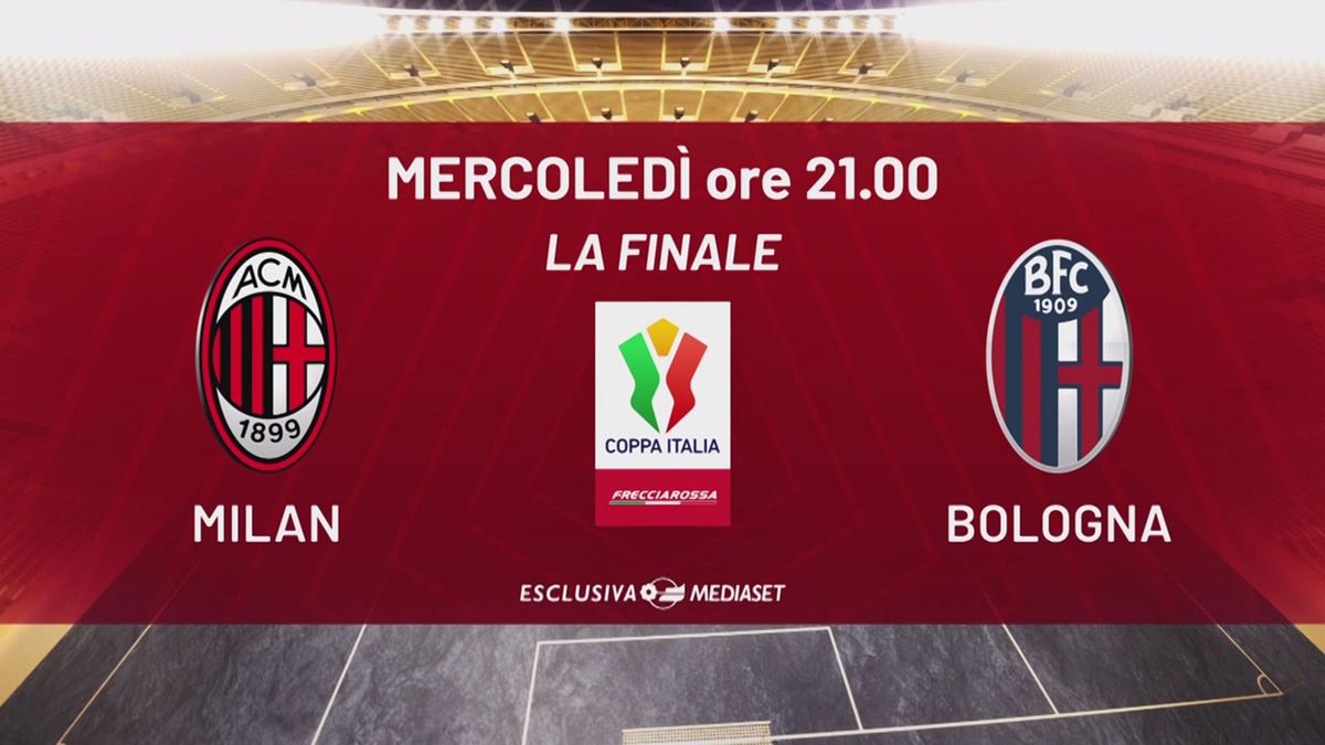 Milan-Bologna: la finale - mercoledì 14 maggio alle 21.00