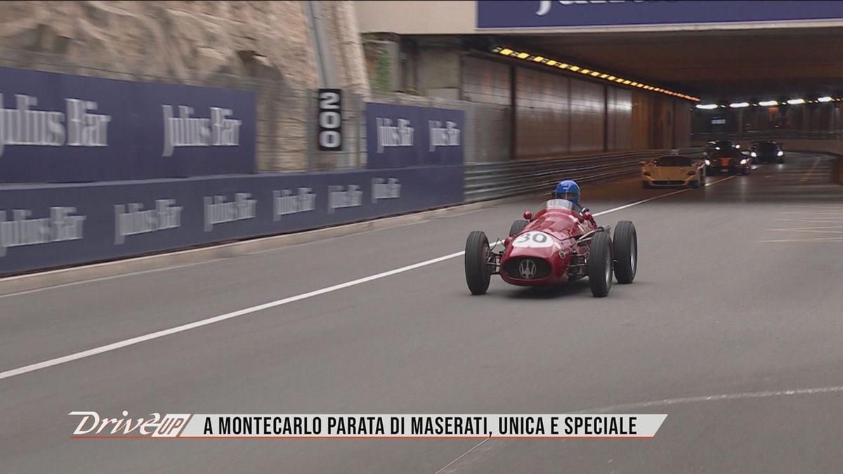 Maserati Corse, una parata storica a Montecarlo