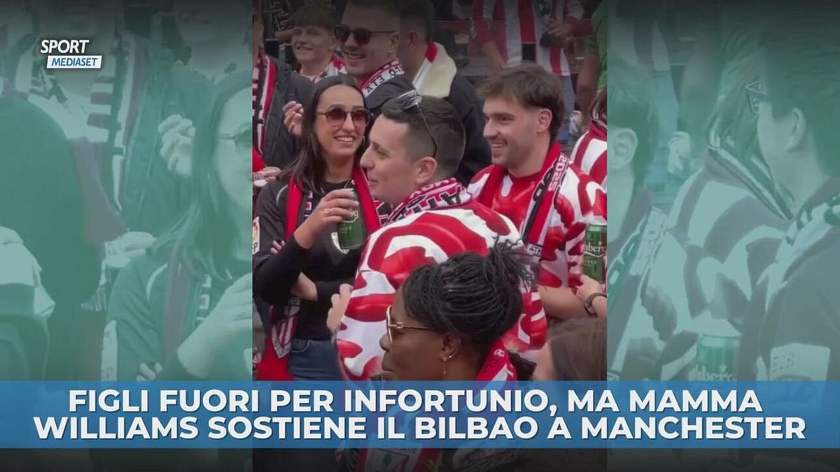 Che tifosa mamma Williams