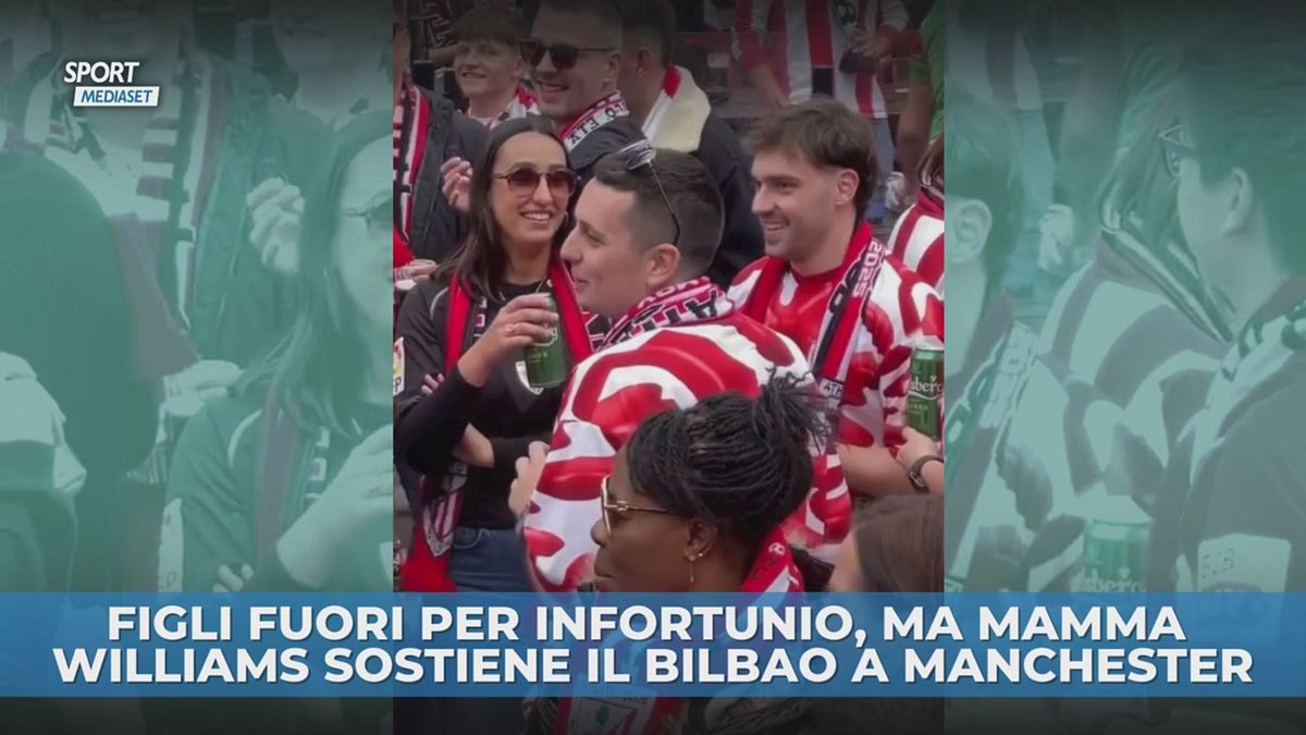 Che tifosa mamma Williams