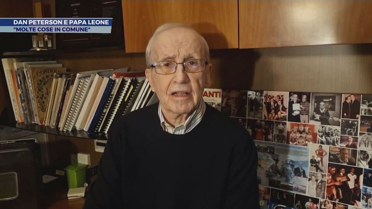 Dan Peterson e Papa Leone