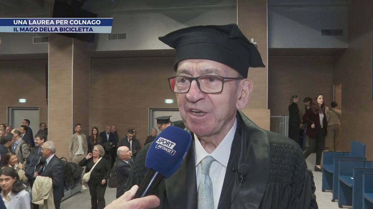 Una laurea per Colnago