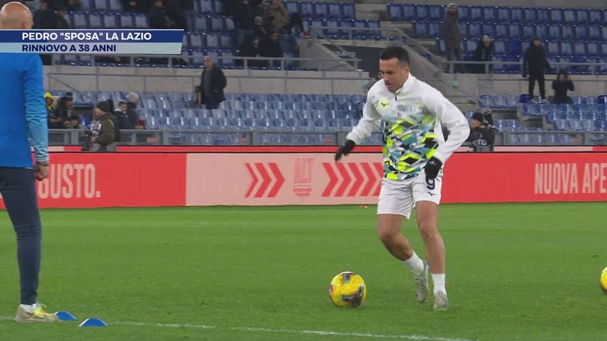 Pedro "sposa" la Lazio