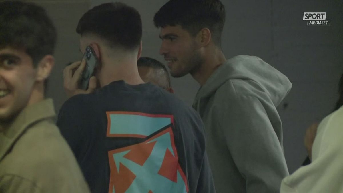MCH ALCARAZ ALL'OLIMPICO DI ROMA MCH
