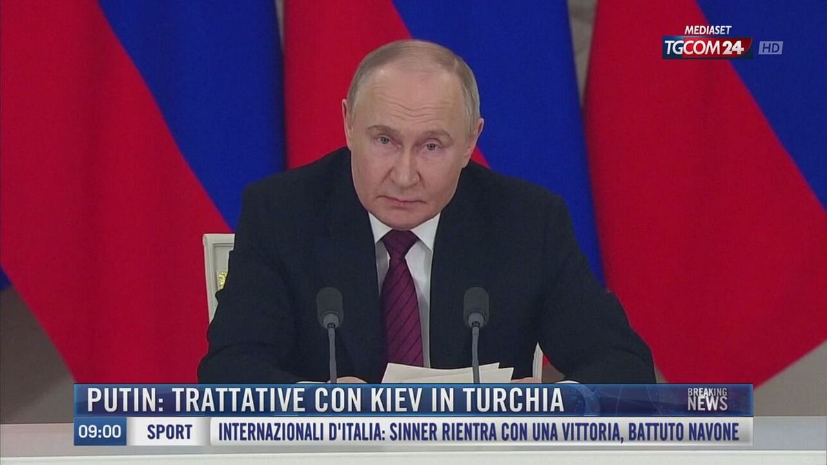 Breaking News delle 09.00 | Putin: trattive con Kiev in Turchia