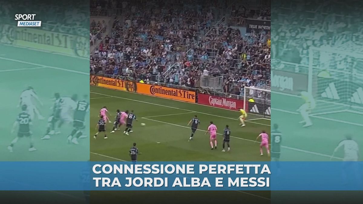 Jordi Alba per Messi, gol in salsa Barça ma l'Inter Miami viene travolto