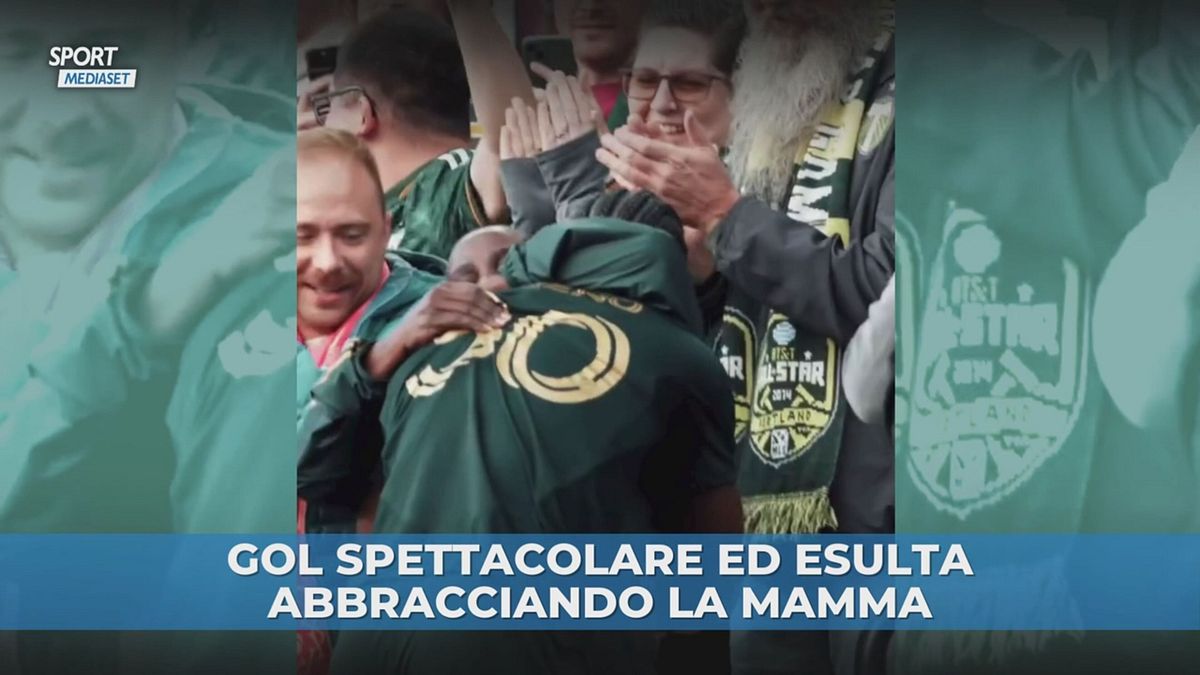 Golazo in MLS ed esultanza speciale per la festa della mamma