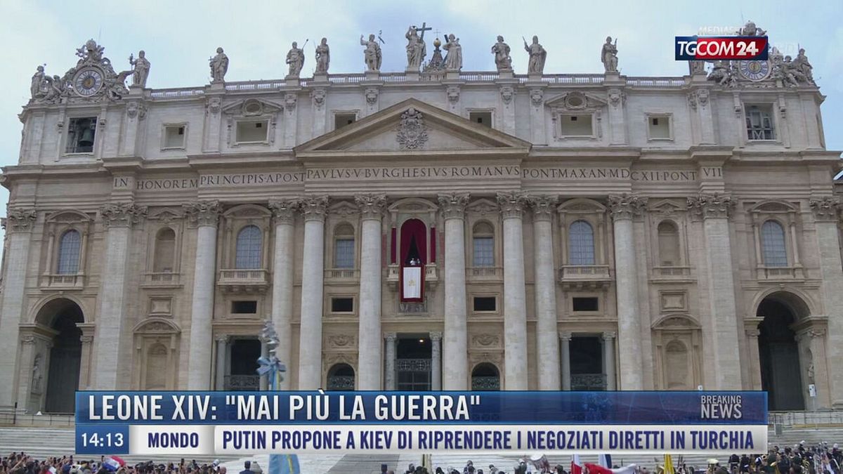 Breaking News delle 14.00 | Leone XIV: "Mai più la guerra"