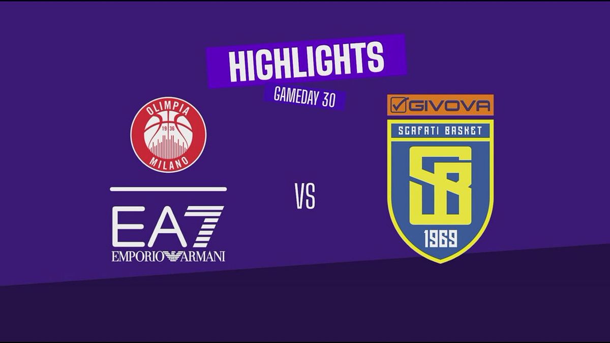 Milano-Scafati 100-72: gli highlights