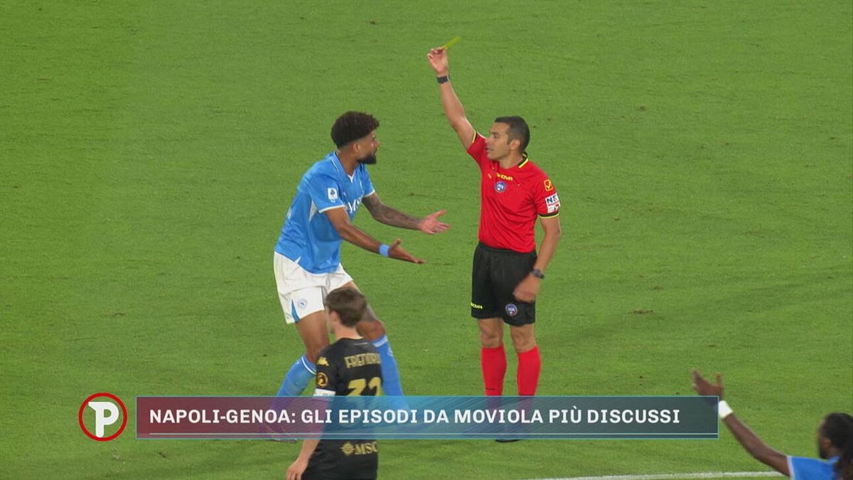 La moviola di Napoli-Genoa: manca il rosso per Billing?
