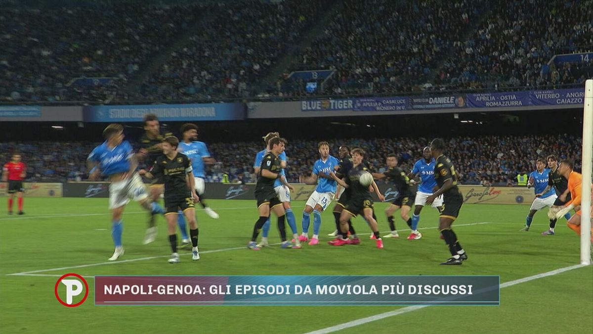 La moviola di Napoli-Genoa: il tocco di braccio di Venturino, era rigore?