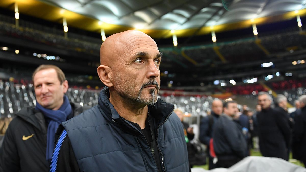 Luciano Spalletti ai tempi dell'Inter