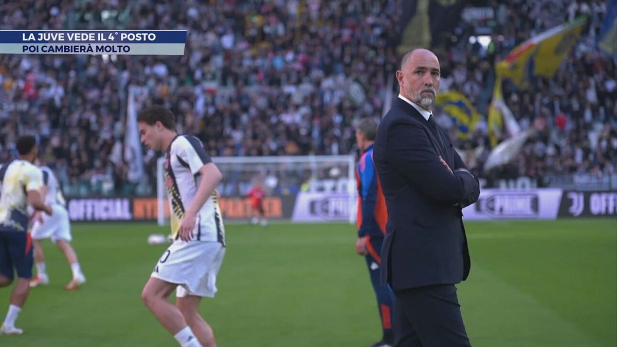 La Juve vede il 4° posto