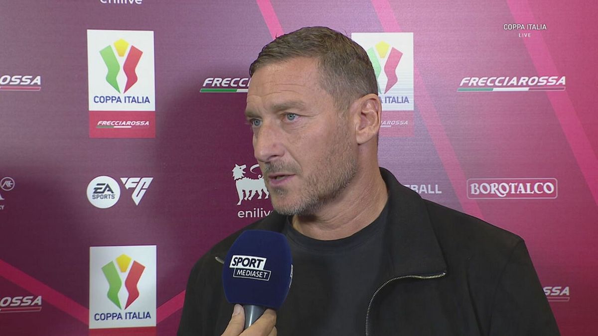 Totti: "Vedremo una partita bella e apertissima"