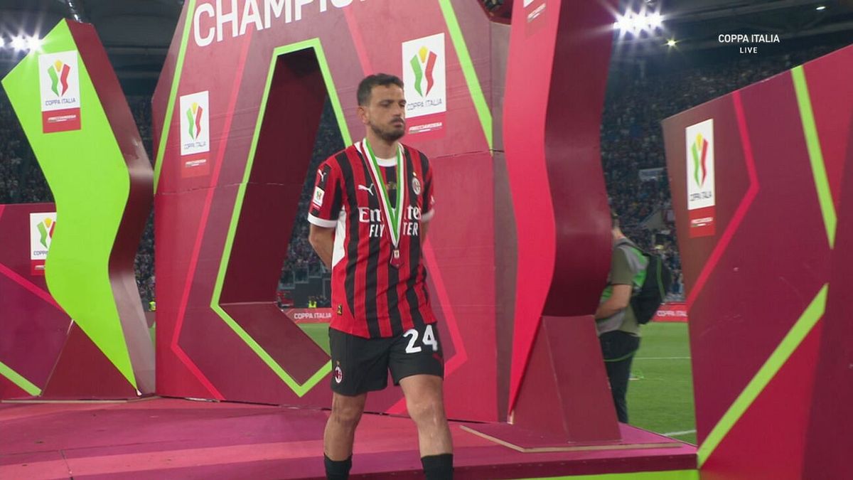 Solo medaglia d'argento per il Milan nella finale di Coppa Italia