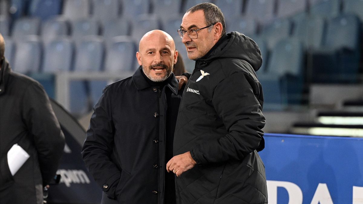 Vincenzo Italiano e Maurizio Sarri