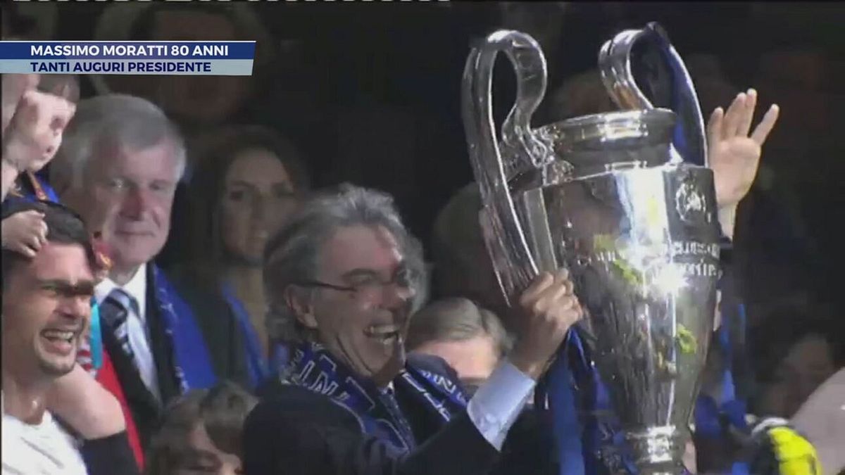 Massimo Moratti 80 anni