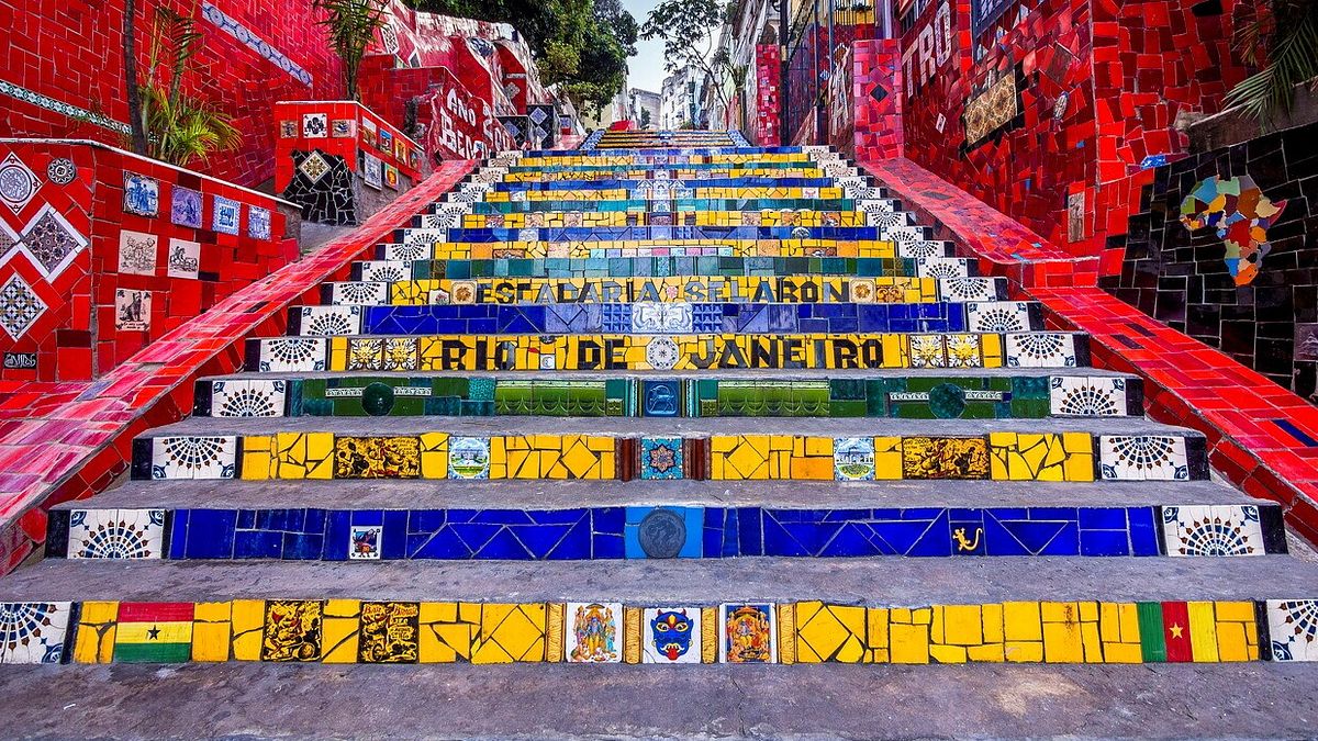  Escadaria Selarón, Rio de Janeiro