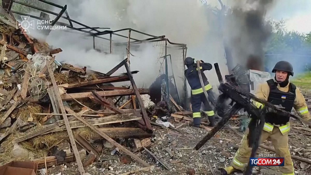 12.00 UCRAINA, STRAGE DOPO I NEGOZIATI SRV