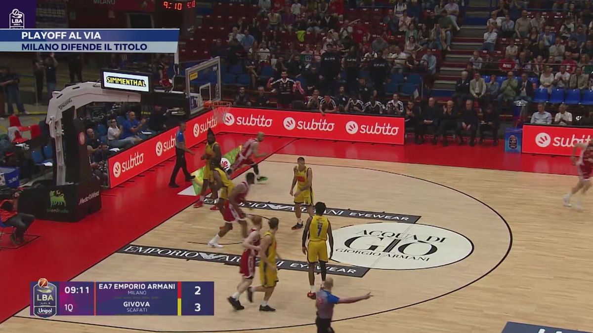 Playoff al via