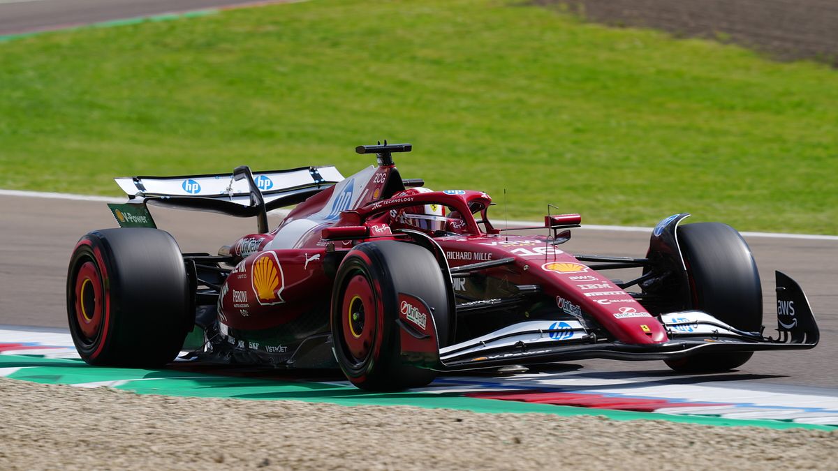 Charles Leclerc a Imola