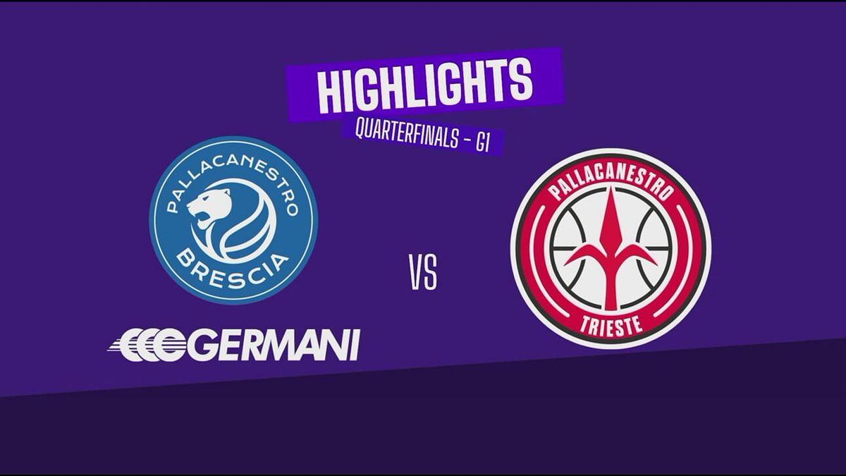 Brescia-Trieste 89-77: gli highlights (Playoff Gara 1)