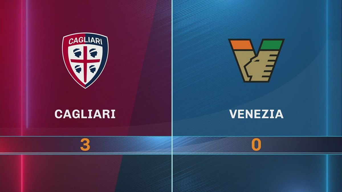 Cagliari-Venezia 3-0: gli highlights
