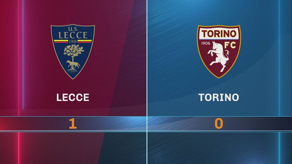 Lecce-Torino 1-0: gli highlights