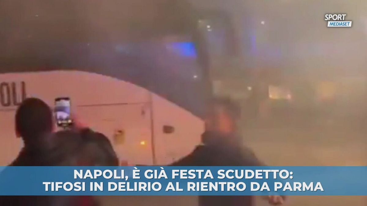 Napoli, è già festa scudetto