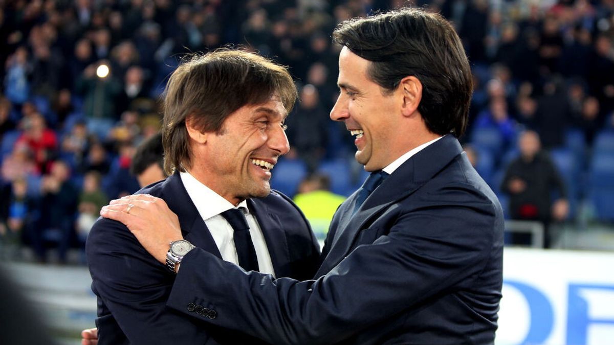 Antonio Conte e Simone Inzaghi