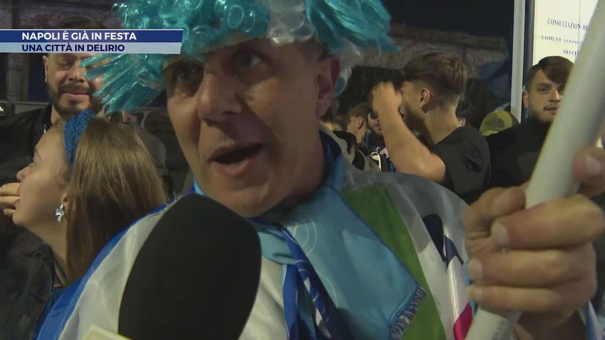 Napoli è già in festa