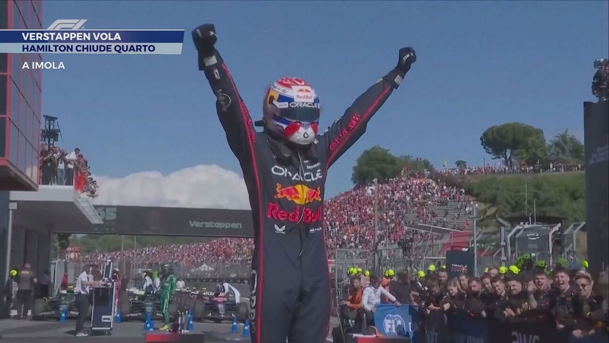 Verstappen vola