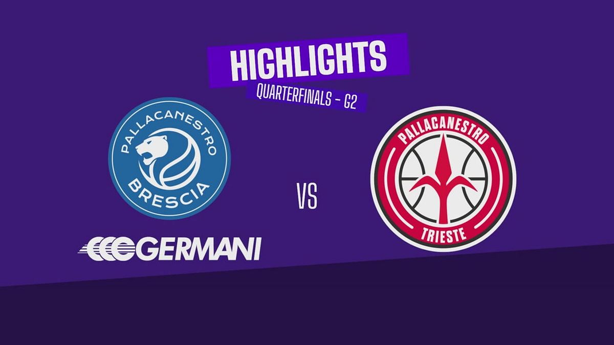 Brescia-Trieste 92-103: gli highlights (Playoff Gara 2)