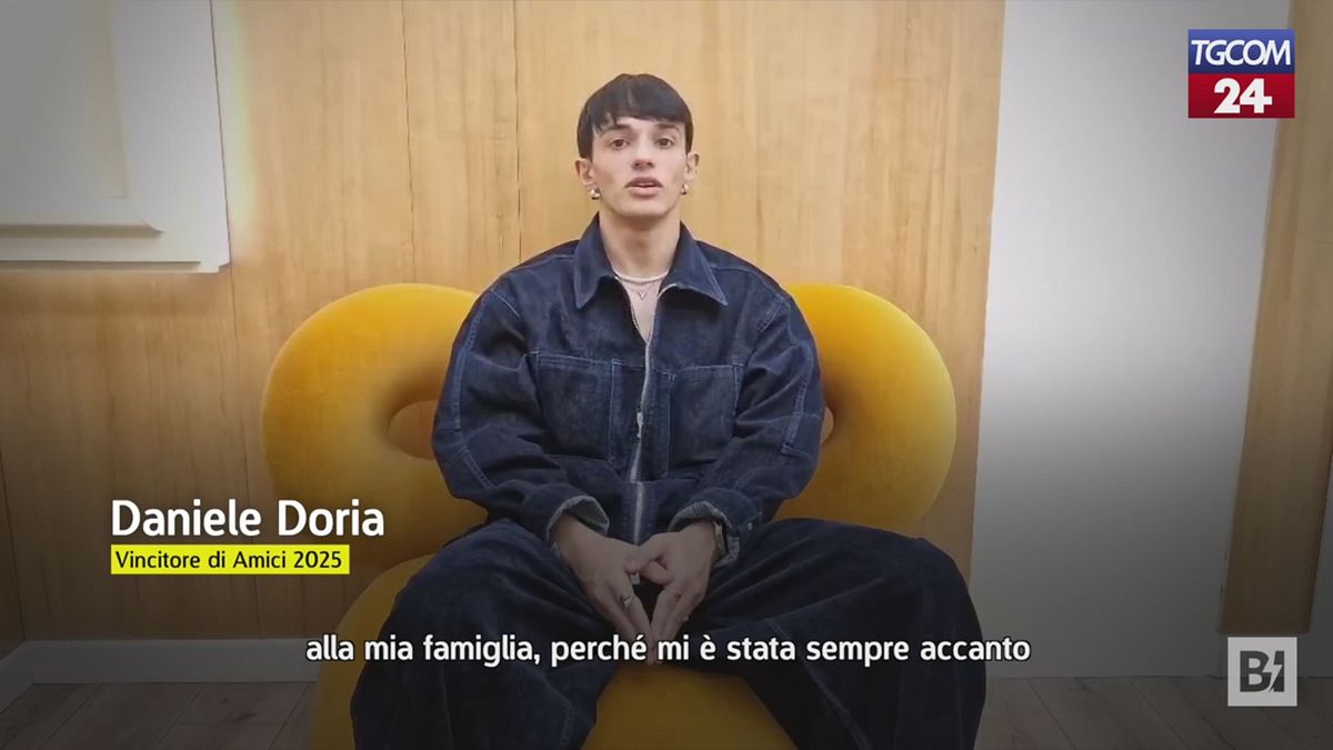 Daniele e la vittoria ad "Amici": "Ho realizzato il mio sogno"