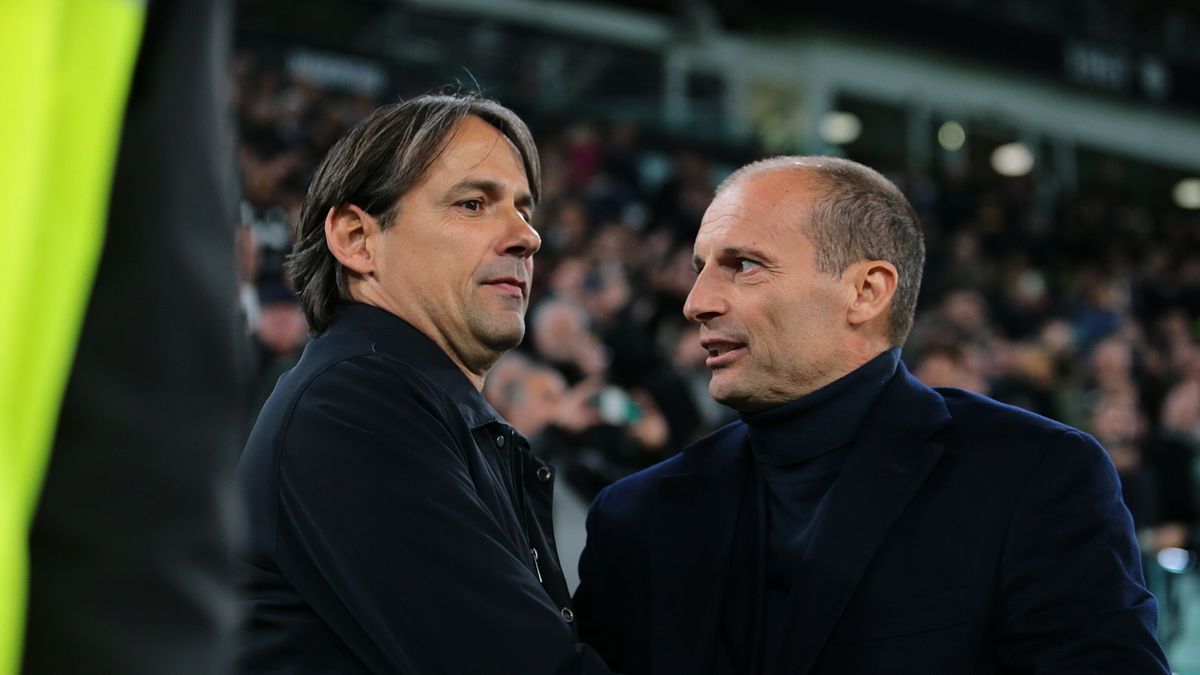 Simone Inzaghi e Massimiliano Allegri