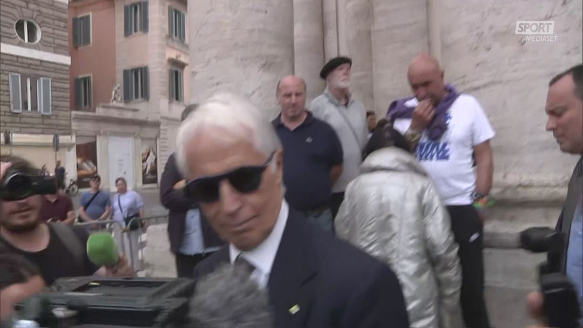 DICH  MALAGO' AI FUNERALI DI NINO BENVENUTI 22/5 DICH