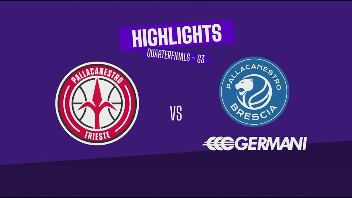Trieste-Brescia 70-80: gli highlights (Playoff Gara 3)