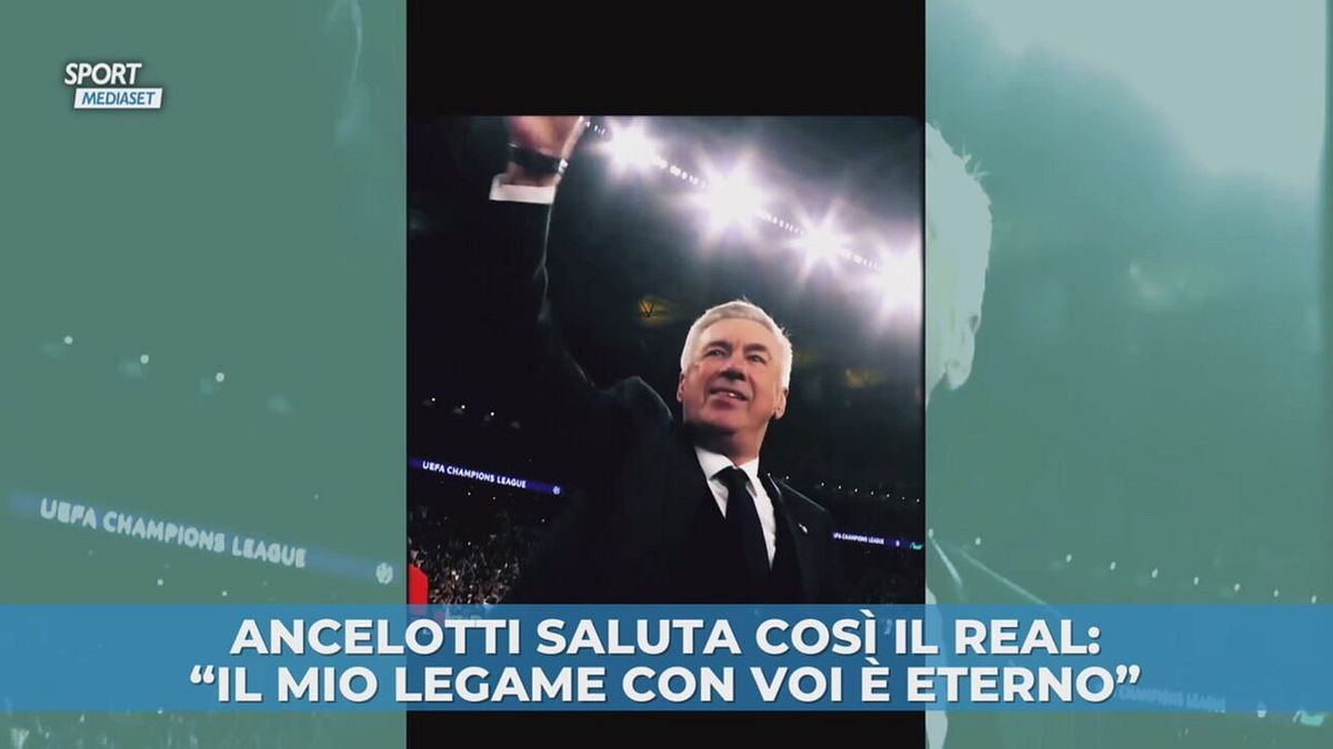Ancelotti saluta il Real così