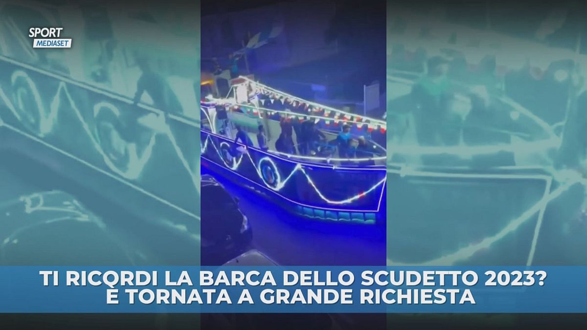 La barca dello scudetto è tornata