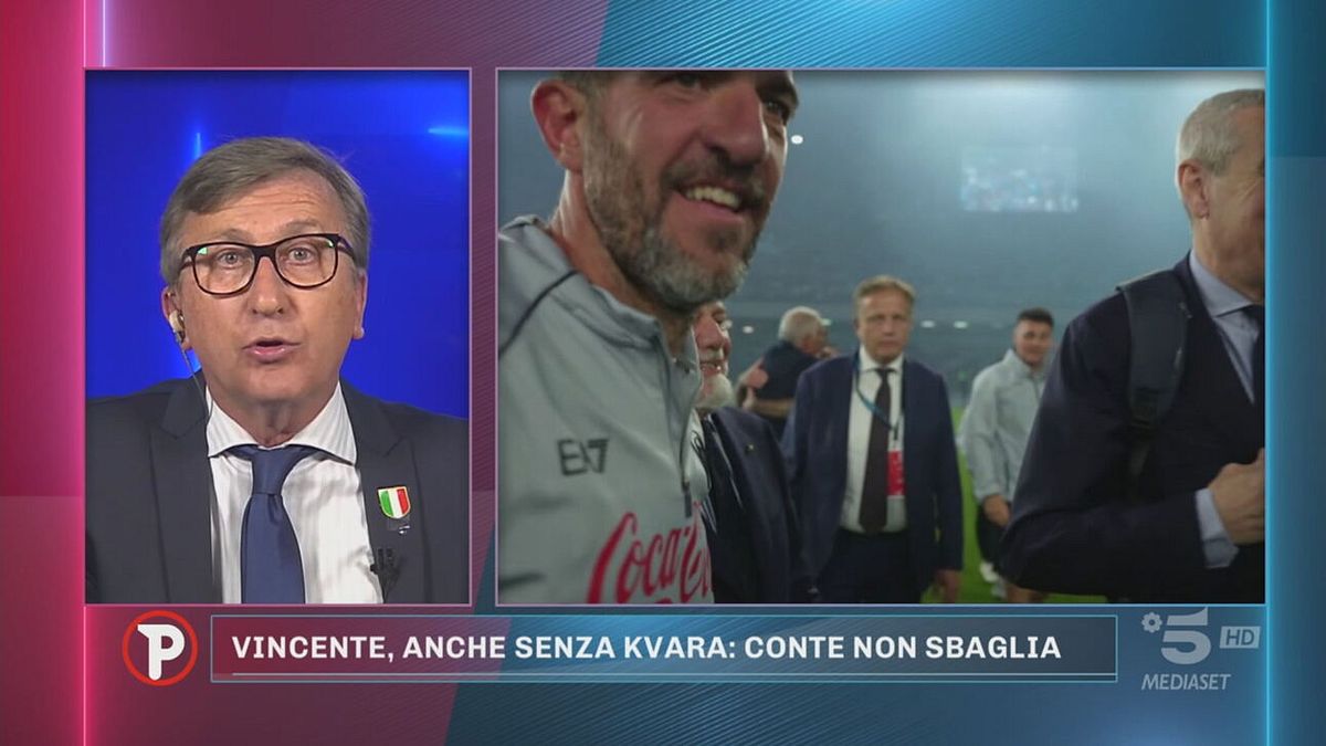 La figura di De Laurentiis anima lo studio: scontro Sabatini-Auriemma