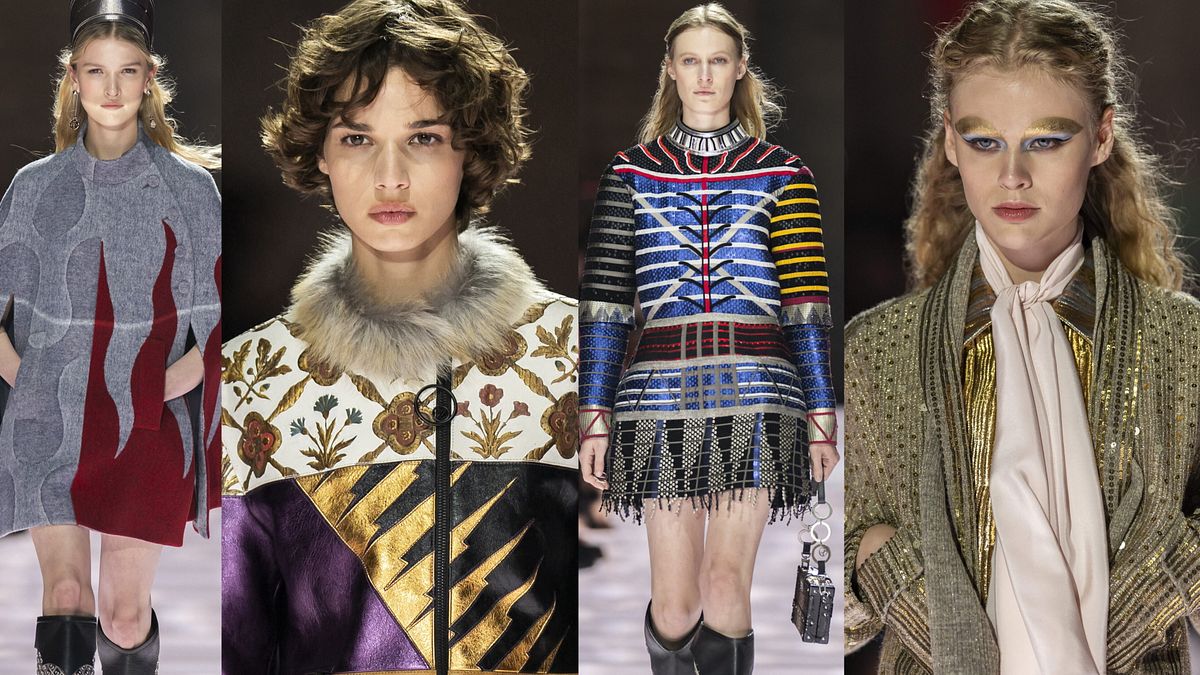 Alcuni look dalla sfilata Louis Vuitton Cruise 2026 ad Avignone