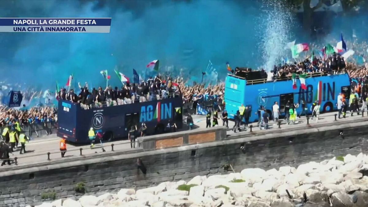 Napoli, la grande festa