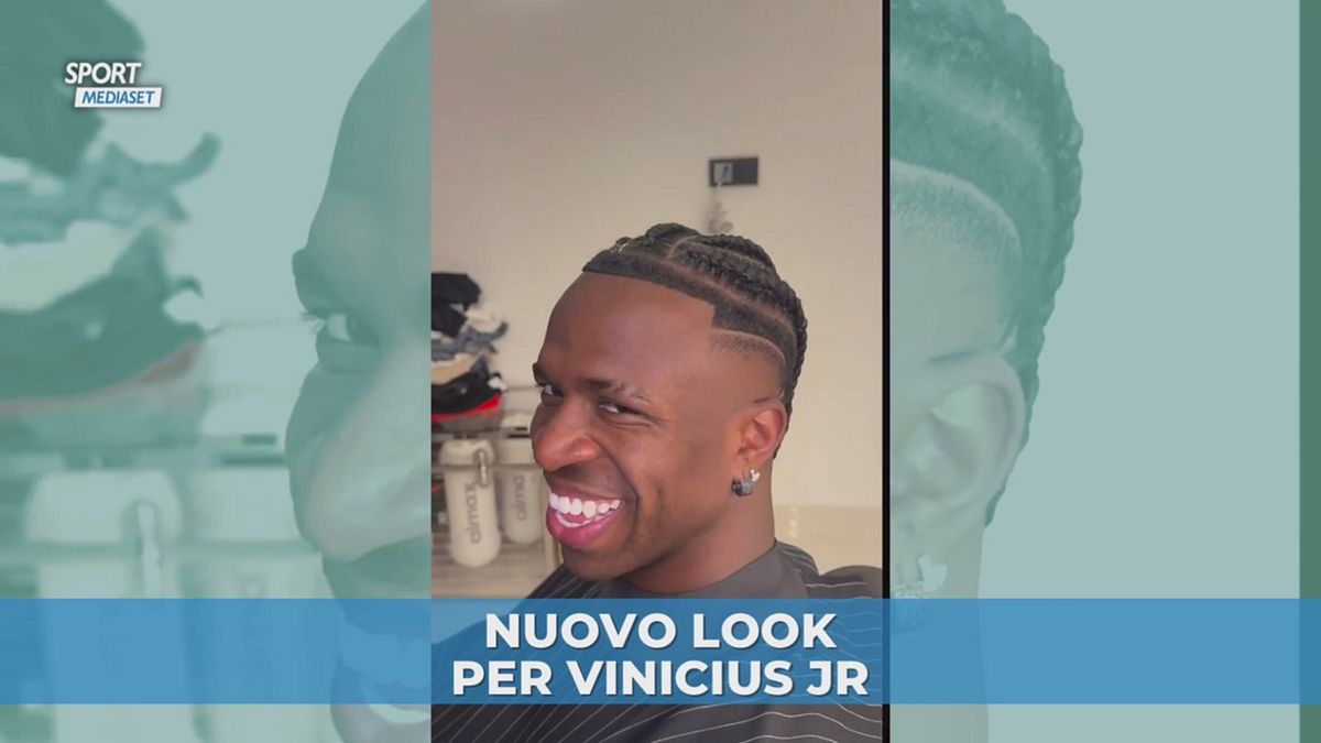 Nuovo look per Vinicius JR