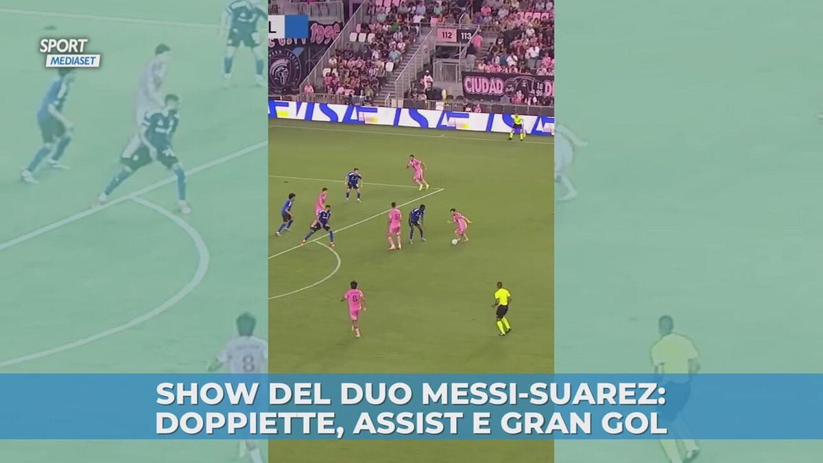 Show del duo Messi-Suarez