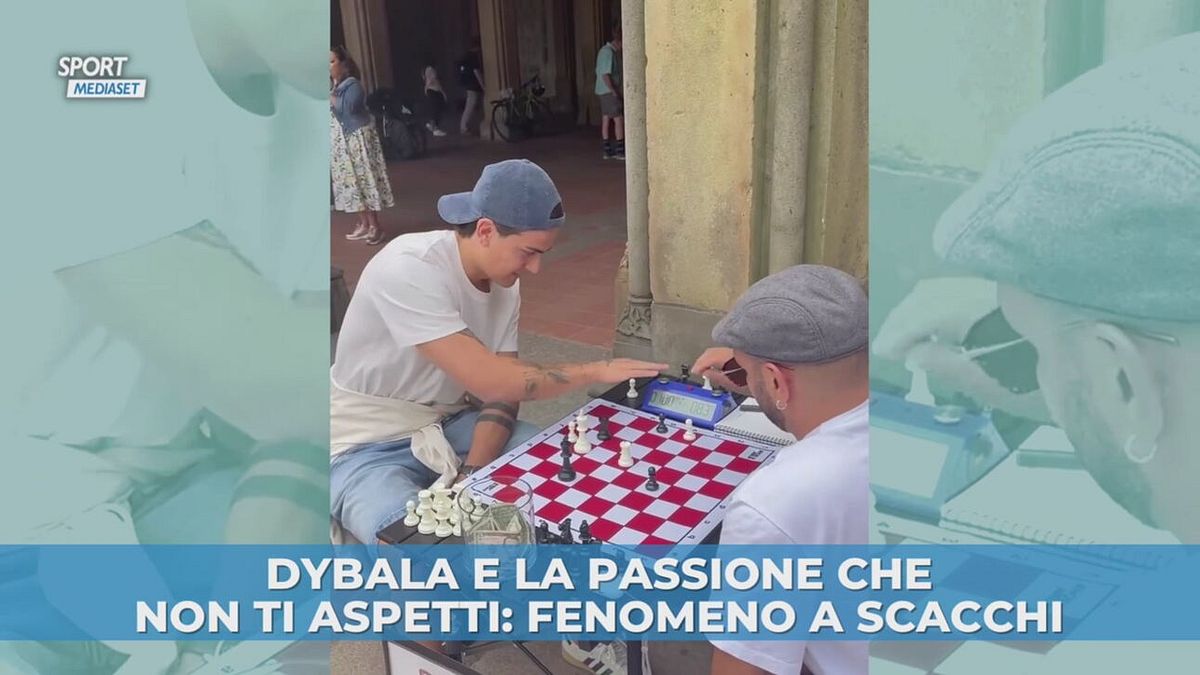 Dybala fenomeno a scacchi