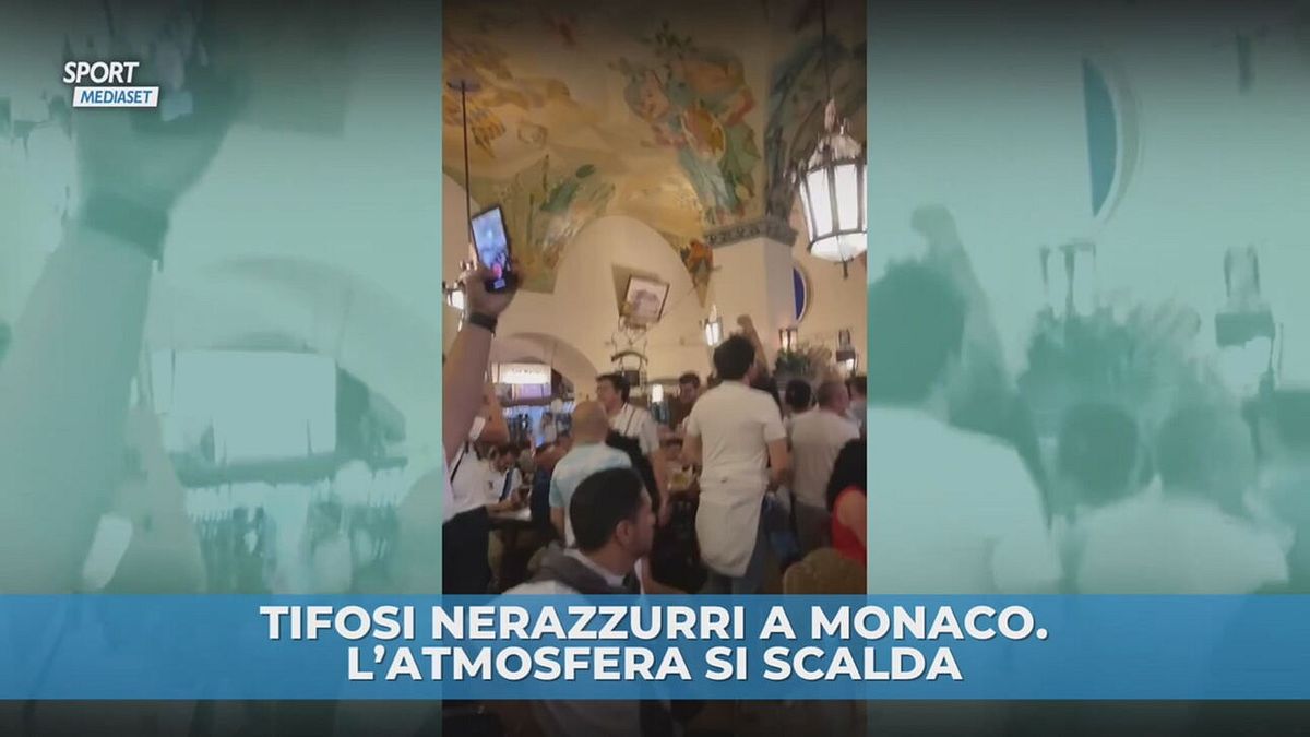 Tifosi nerazzurri a Monaco. L'atmosfera si scalda