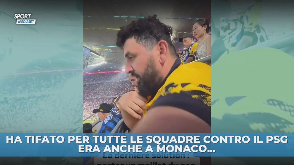 Ha tifato per tutte le squadre contro il PSG. Era anche a Monaco