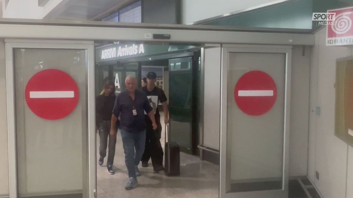 Luis Henrique a Malpensa