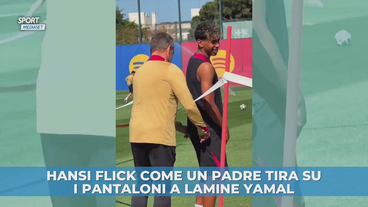 Flick e Yamal come padre e figlio